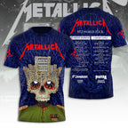 Metallica Tour 2026 3D Apparel – TANTN22881