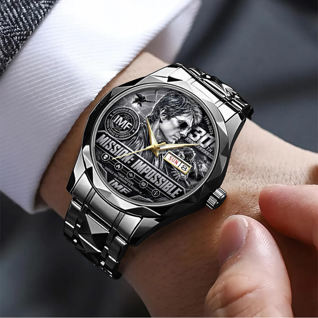 Mission Impossible 30th Anniversary Alloy Luxury Quartz Watch - TANTN22954