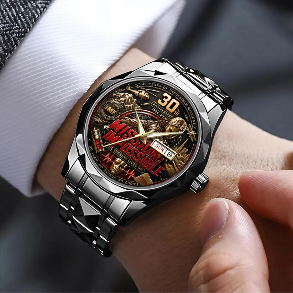 Mission Impossible 30th Anniversary Alloy Luxury Quartz Watch - TANTN22955
