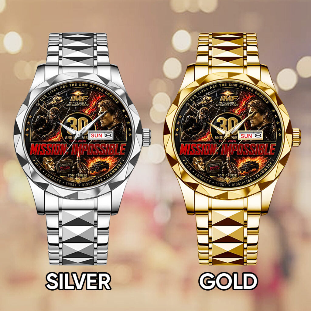 Mission Impossible 30th Anniversary Alloy Luxury Quartz Watch - TANTN22956