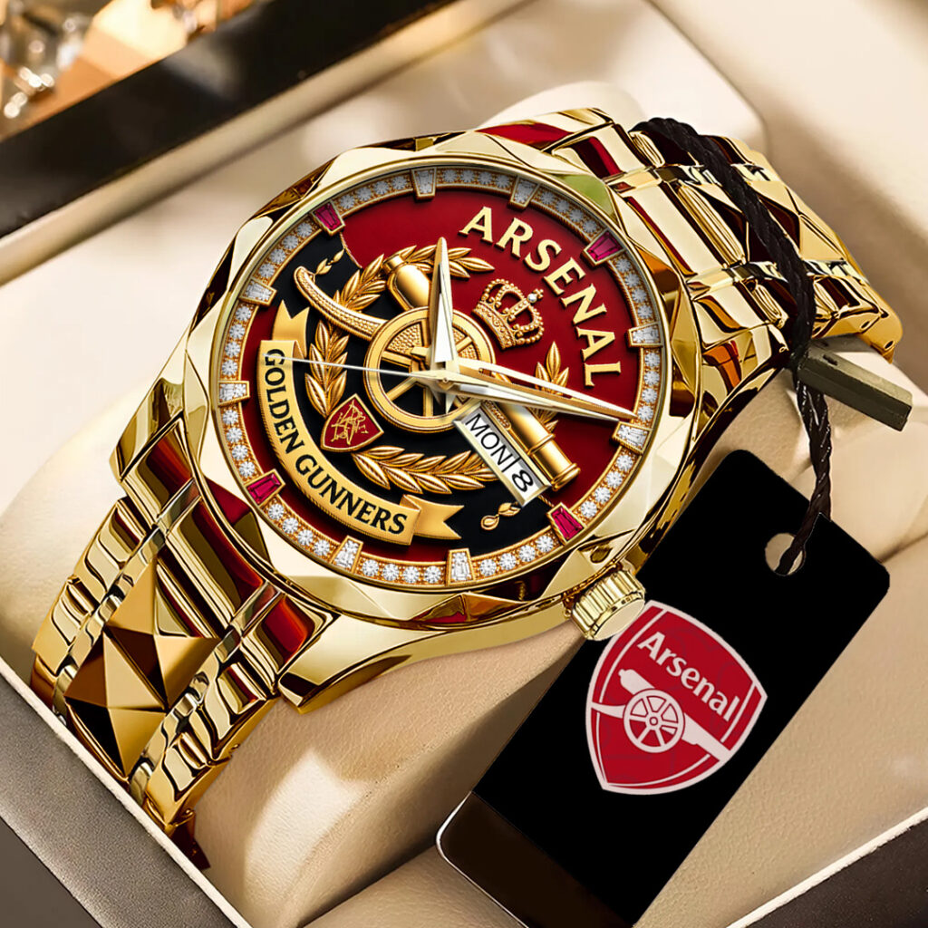 Arsenal FC Alloy Luxury Quartz Watch - TANTN22966