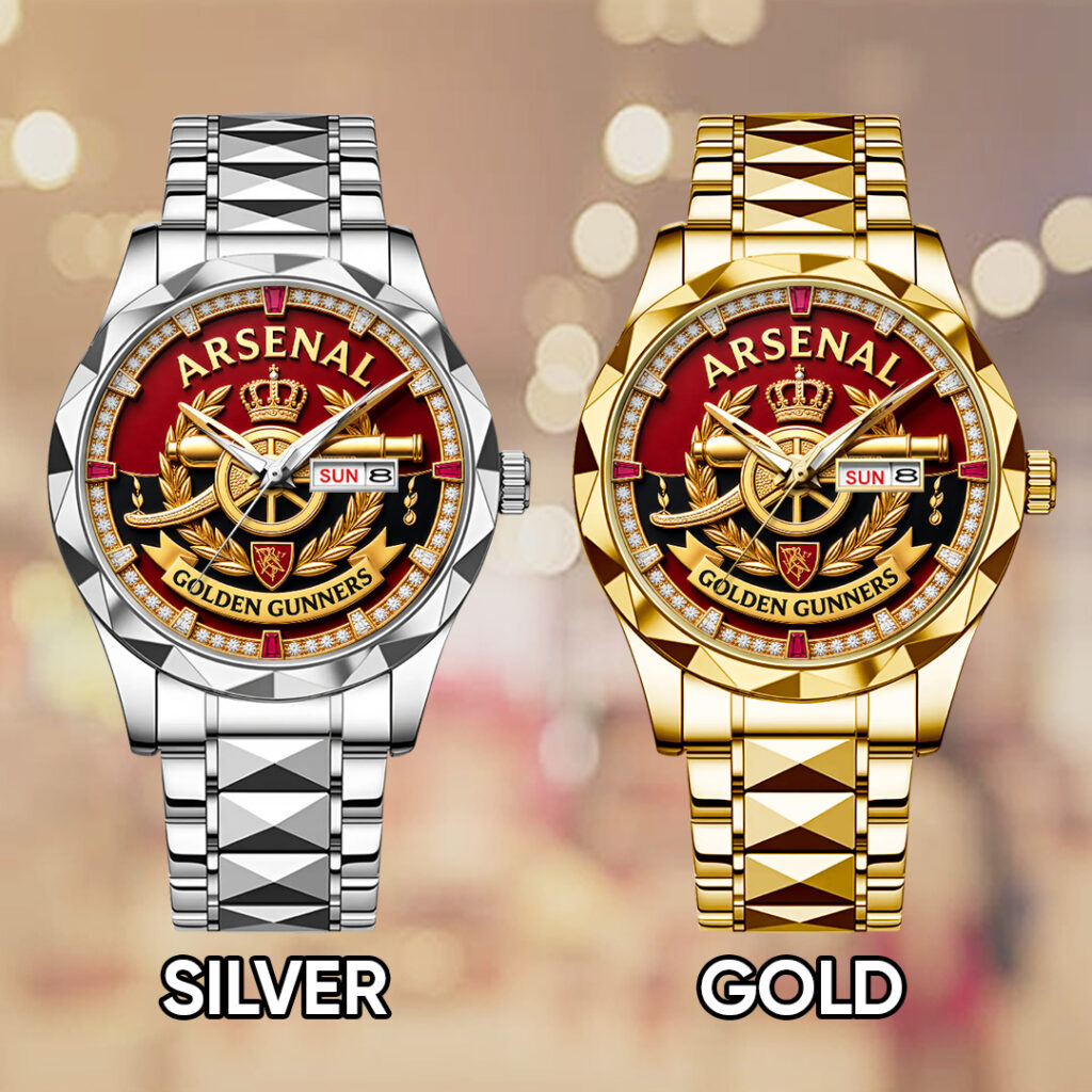 Arsenal FC Alloy Luxury Quartz Watch - TANTN22966