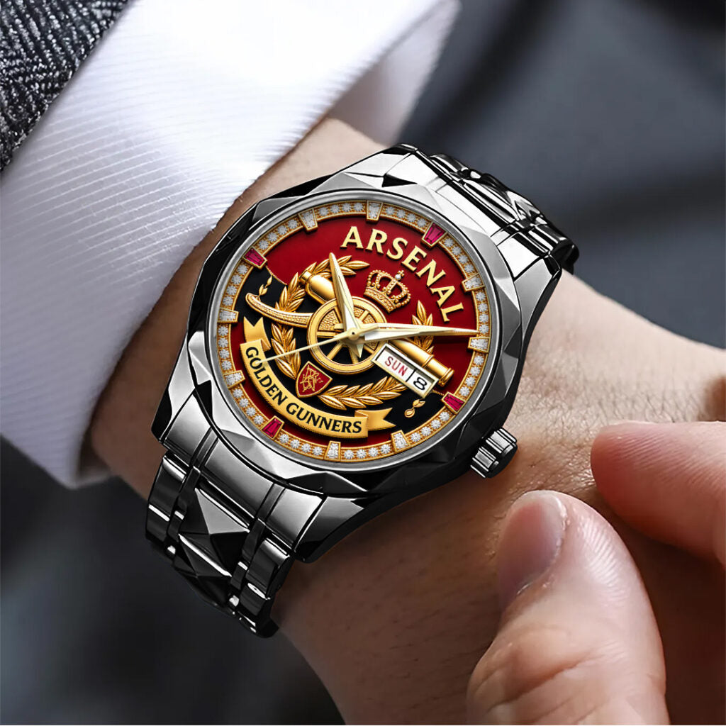 Arsenal FC Alloy Luxury Quartz Watch - TANTN22966