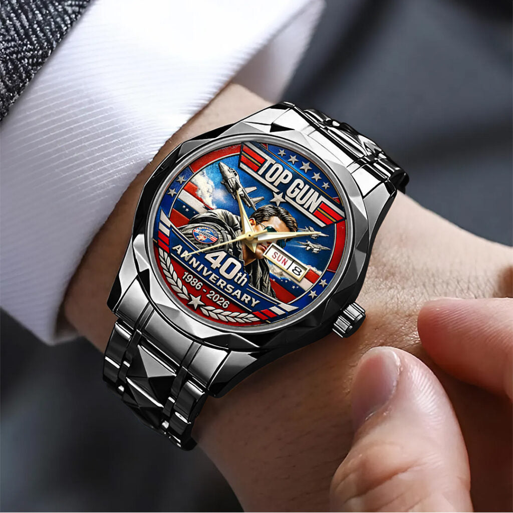 Top Gun 40th Anniversary 2026 Alloy Luxury Quartz Watch - TANTN22987