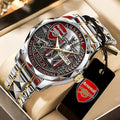 Arsenal FC Premier League Champions 25/26 Alloy Luxury Quartz Watch - TANTN23116