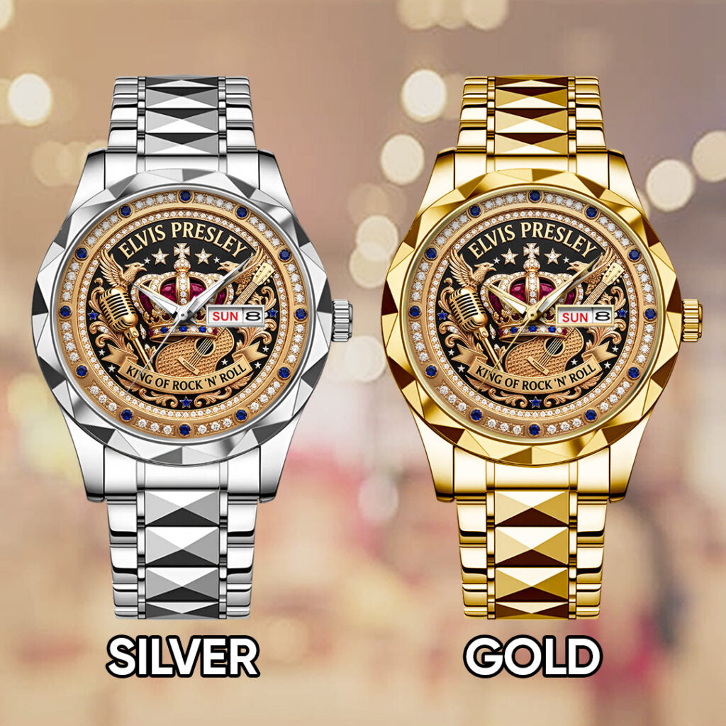 Elvis Presley Alloy Luxury Quartz Watch - TANTN23133