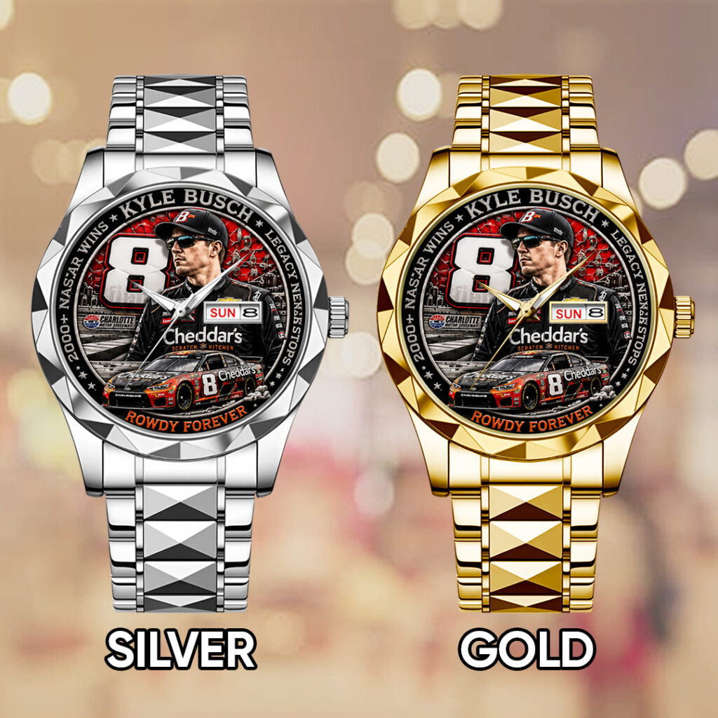 Kyle Busch Alloy Luxury Quartz Watch - TANTN23202