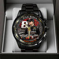 Kyle Busch Black Stainless Steel Watch - TANTN23203