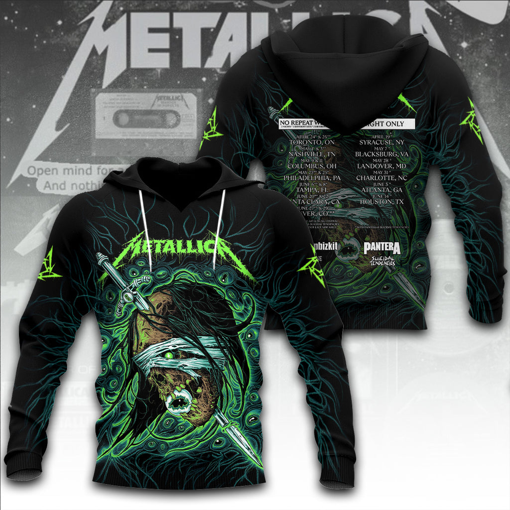 Metallica Tour 2026 3D Apparel – TANTN23239