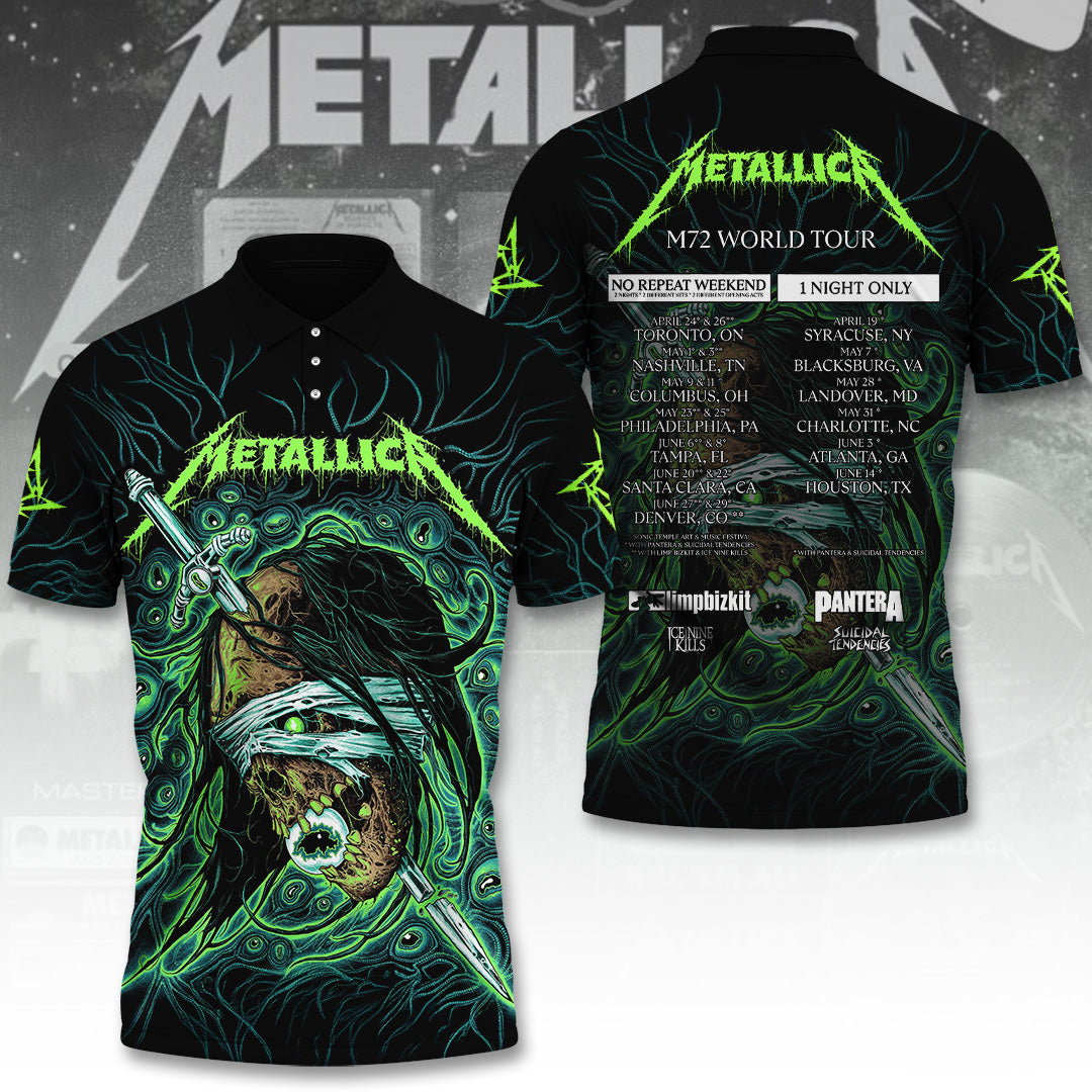 Metallica Tour 2026 3D Apparel – TANTN23239