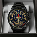 Paris Saint-Germain Champions of Europe 25/26 Black Stainless Steel Watch - TANTN23298
