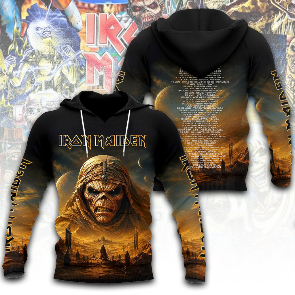Iron Maiden Tour 2026 3D Apparel – TANTN23347