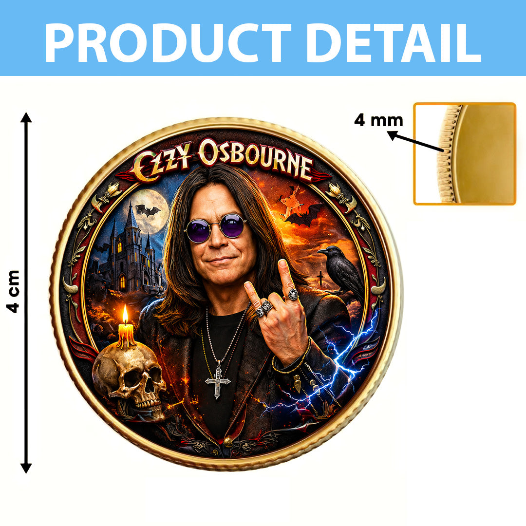 Ozzy Osbourne Commemorative Coin – TANTN23413