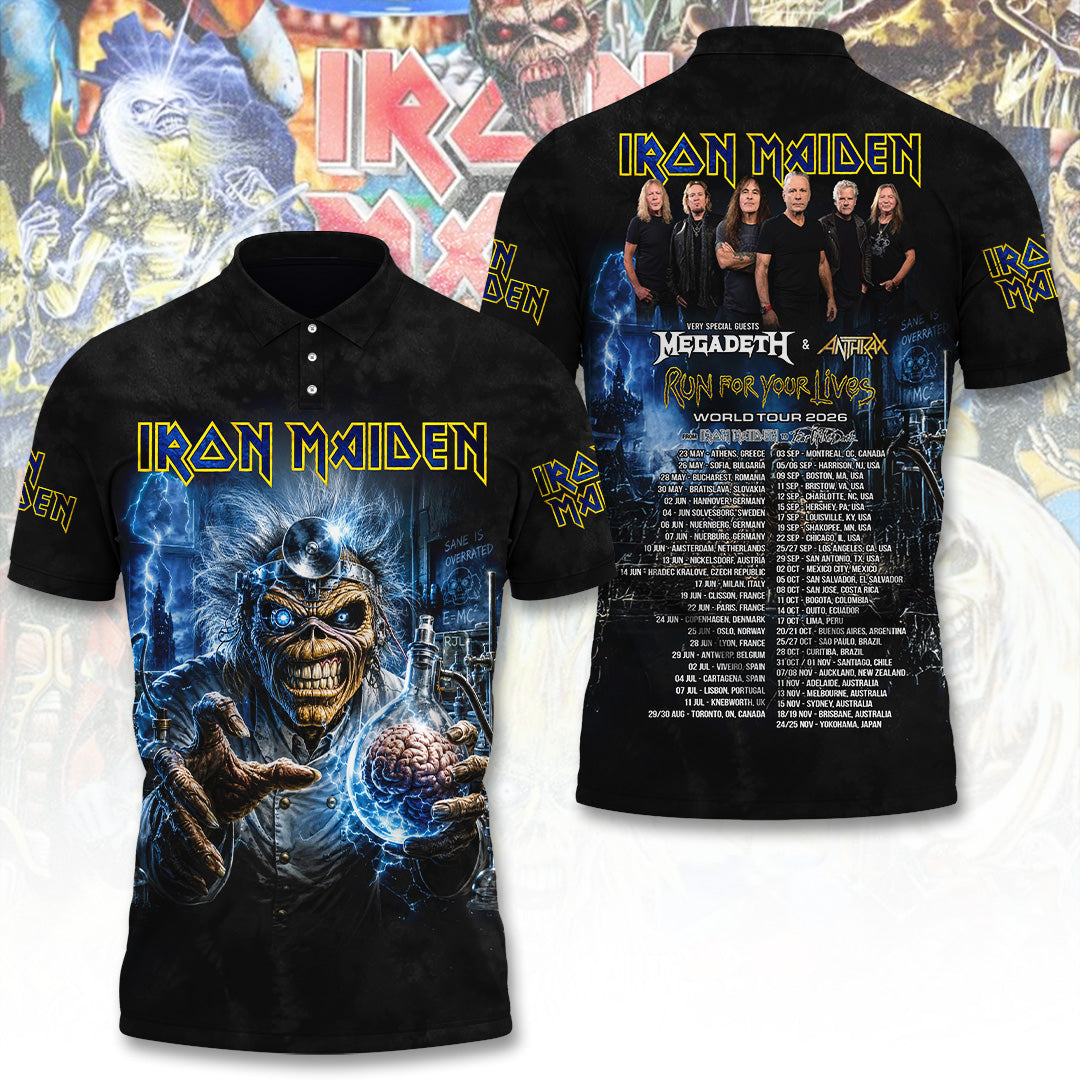 Iron Maiden Tour 2026 3D Apparel – TANTN23583