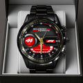 Scuderia Ferrari x Lewis Hamilton Black Stainless Steel Watch - TANTN23692