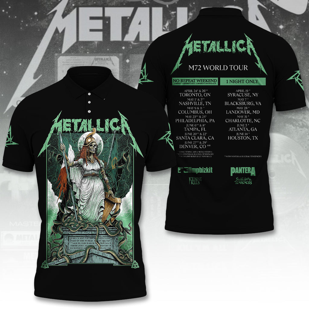 Metallica Tour 2026 3D Apparel – TANTN23896
