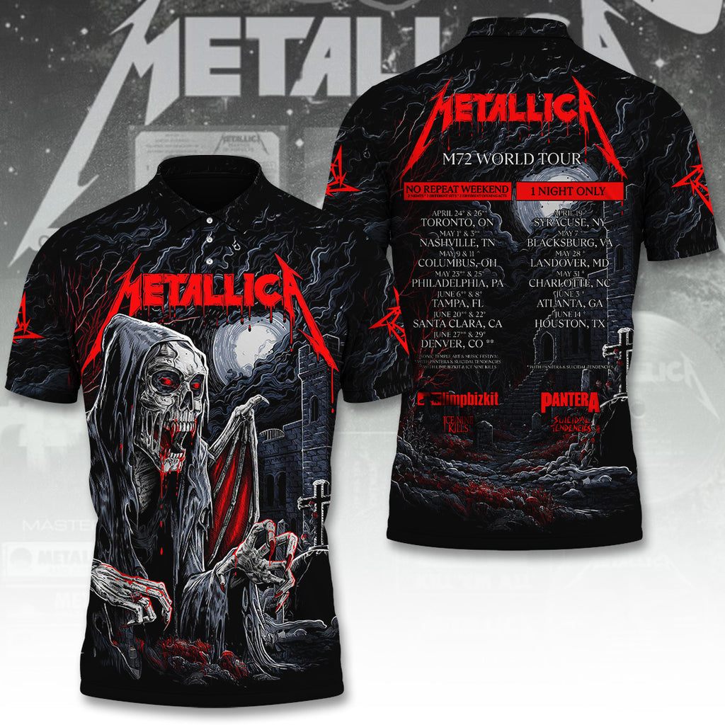 Metallica Tour 2026 3D Apparel – TANTN23906