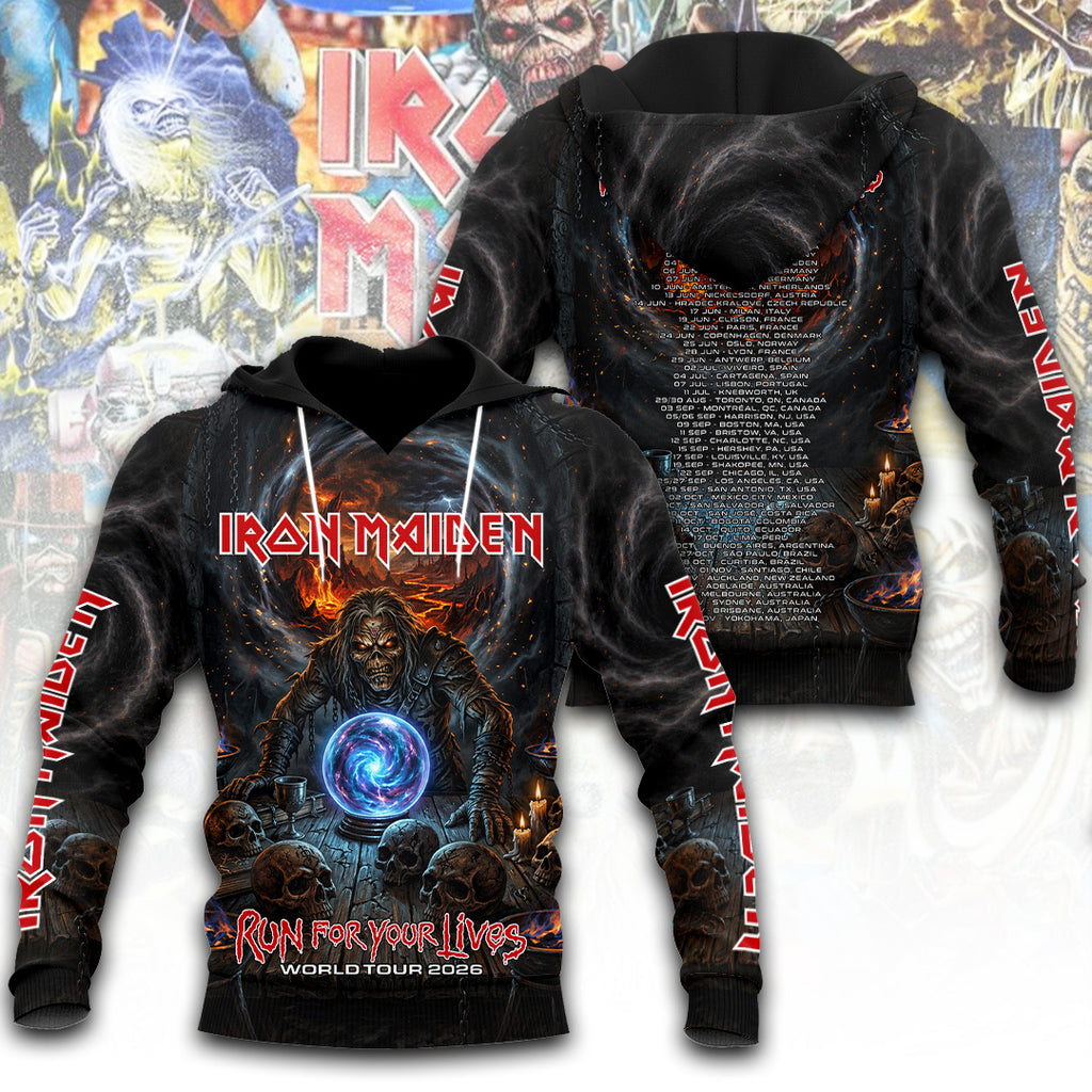 Iron Maiden Tour 2026 3D Apparel – TANTN23973
