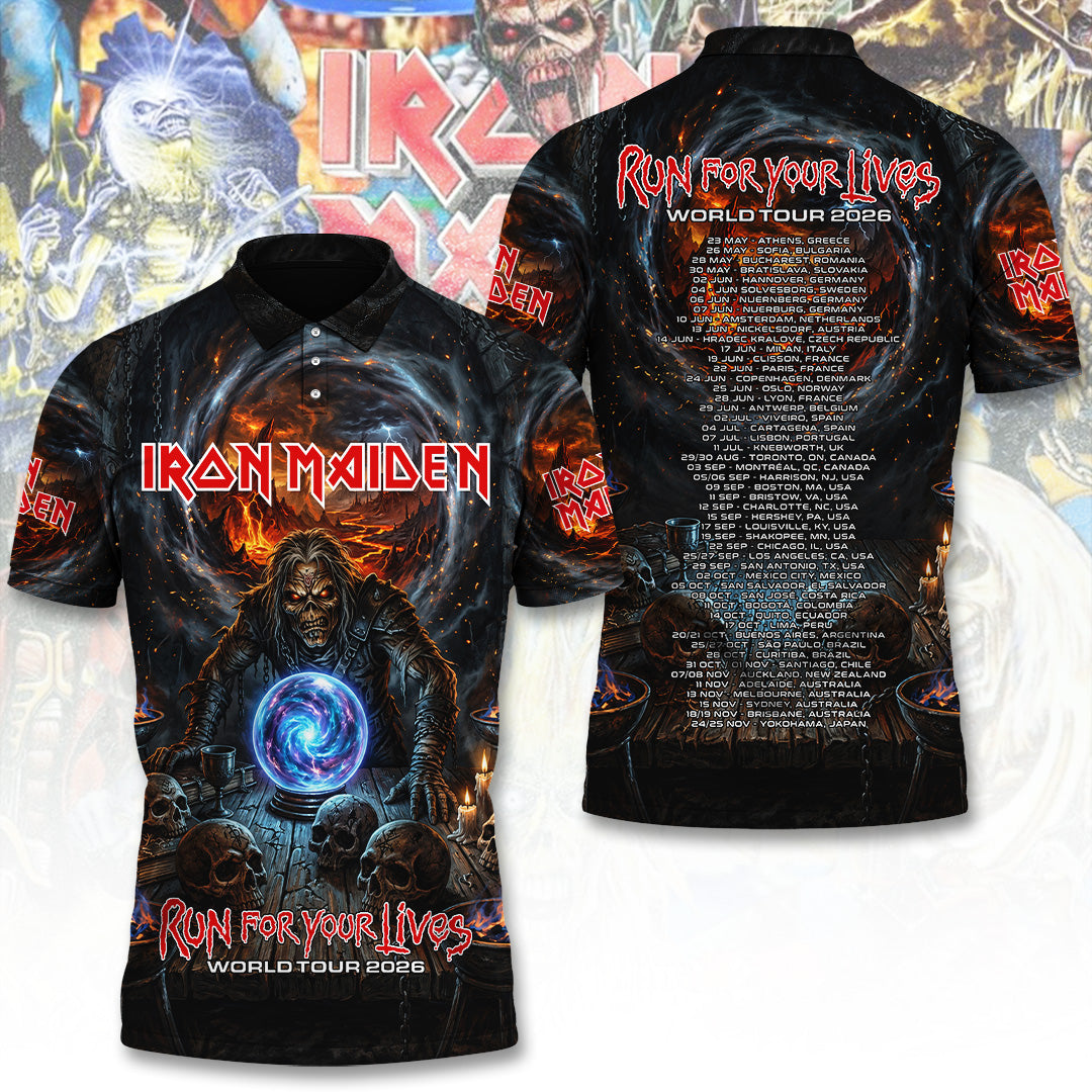Iron Maiden Tour 2026 3D Apparel – TANTN23973