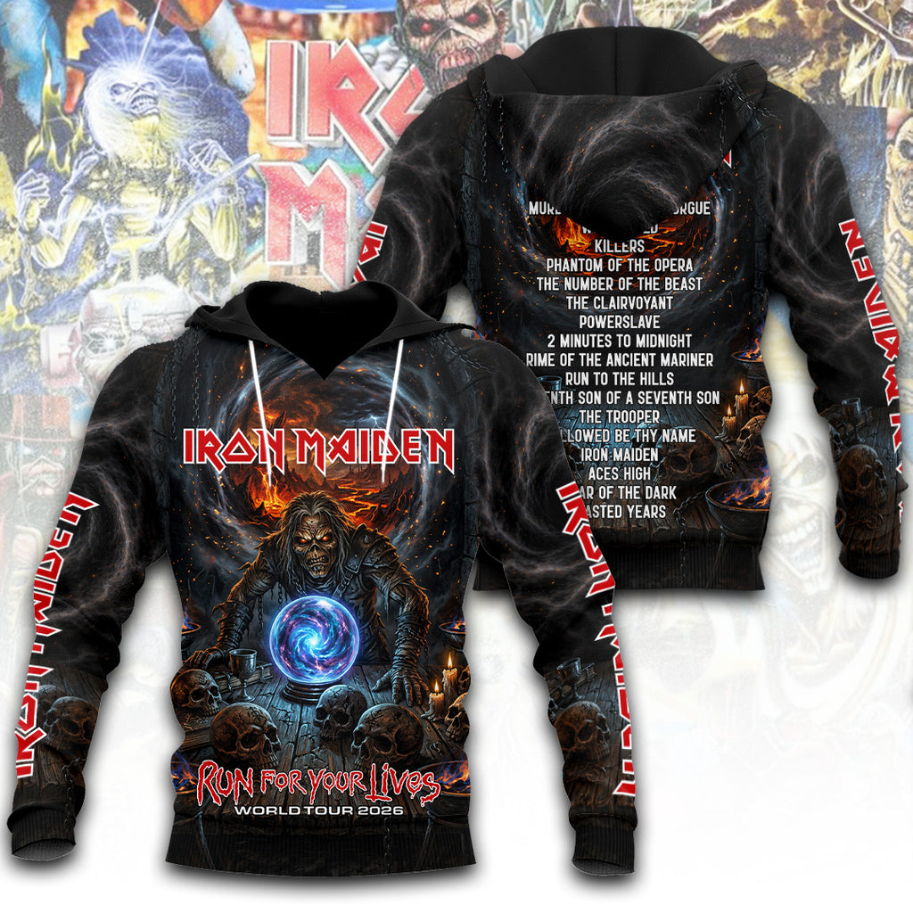 Iron Maiden Tour 2026 3D Apparel – TANTN23974