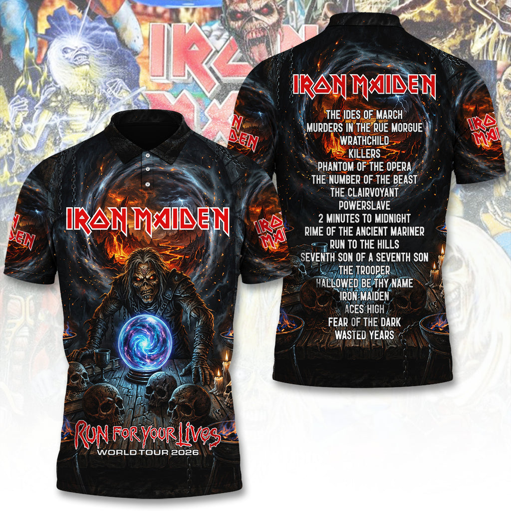 Iron Maiden Tour 2026 3D Apparel – TANTN23974