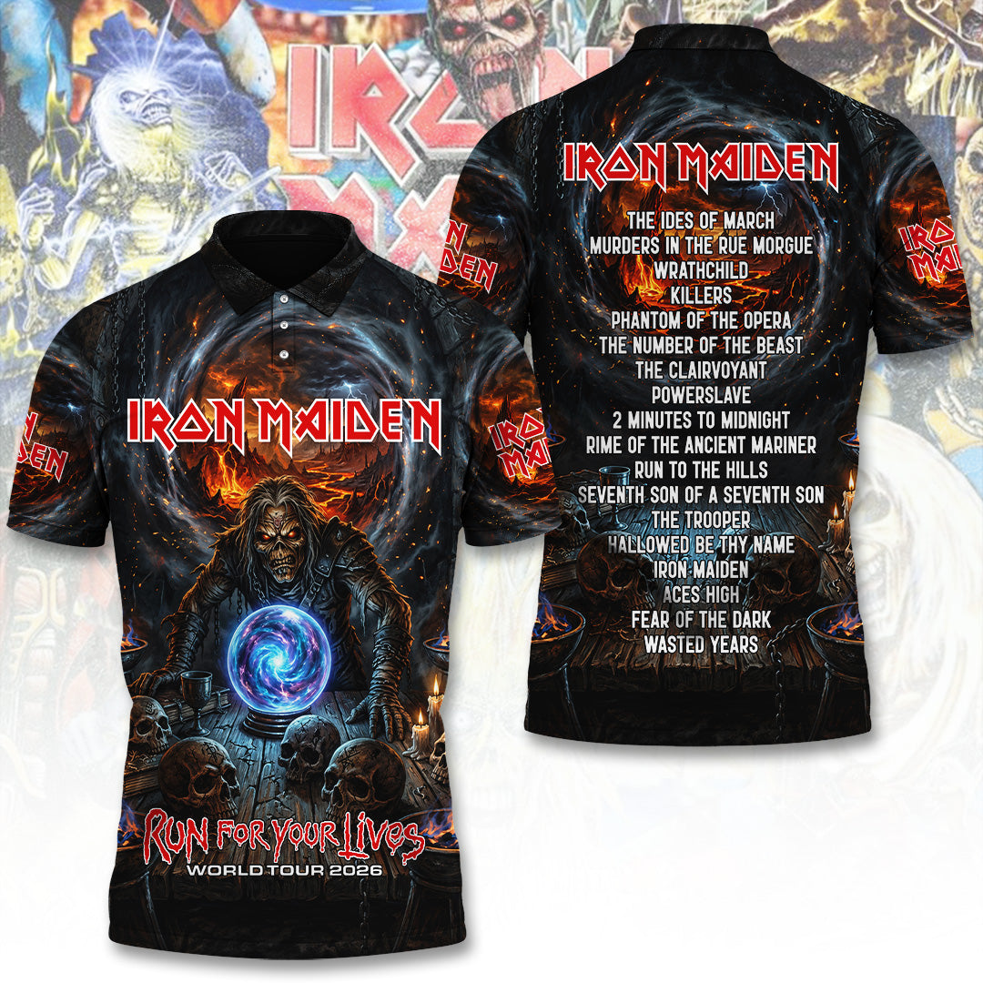 Iron Maiden Tour 2026 3D Apparel – TANTN23974