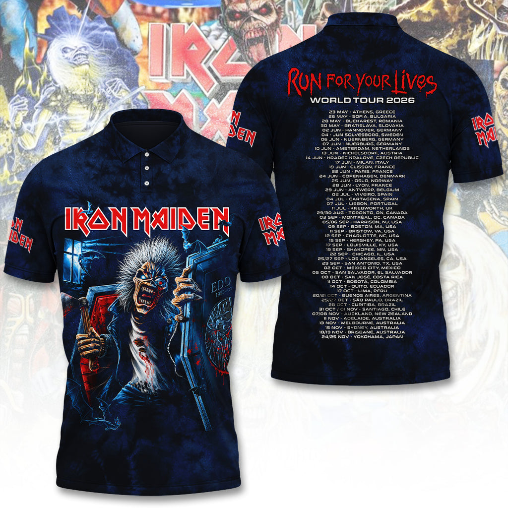 Iron Maiden Tour 2026 3D Apparel – TANTN24072