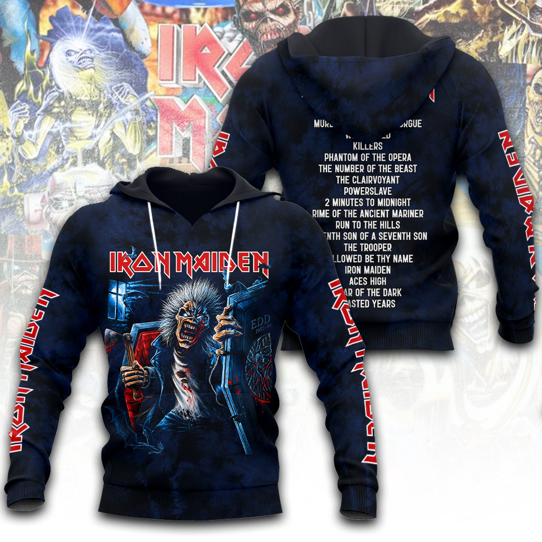 Iron Maiden Tour 2026 3D Apparel – TANTN24074