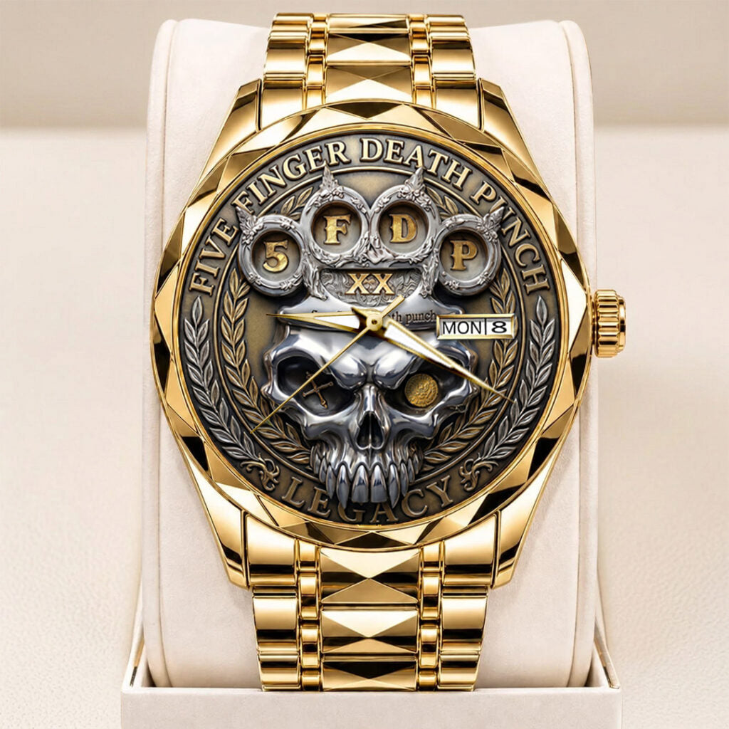 Five Finger Death Punch Alloy Luxury Quartz Watch - TANTN24146