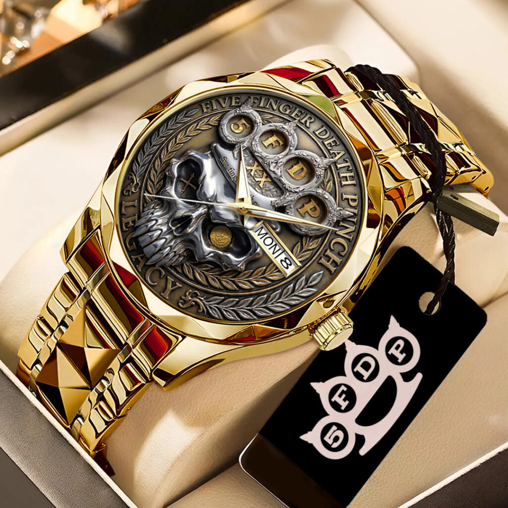 Five Finger Death Punch Alloy Luxury Quartz Watch - TANTN24146