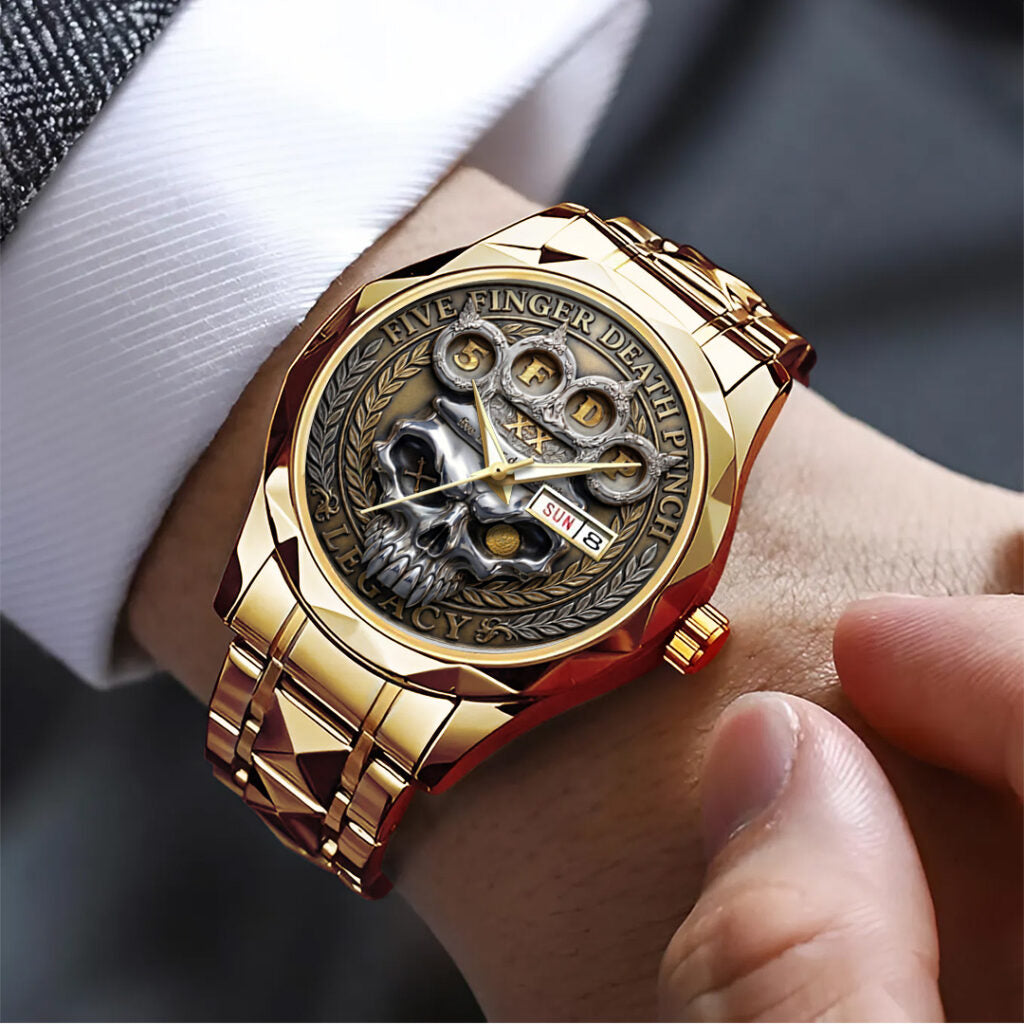 Five Finger Death Punch Alloy Luxury Quartz Watch - TANTN24146