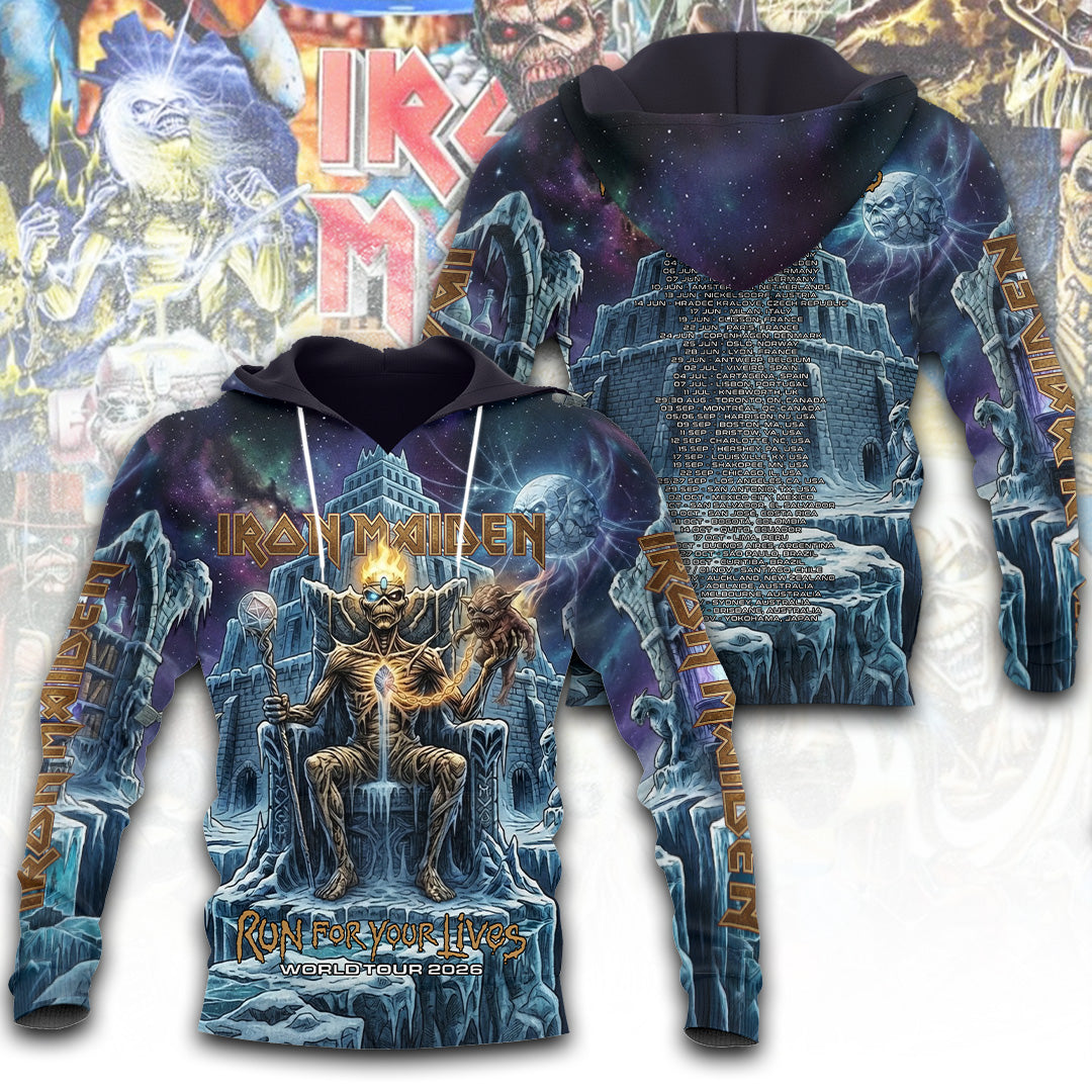 Iron Maiden Tour 2026 3D Apparel – TANTN24160