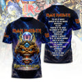 Iron Maiden Tour 2026 3D Apparel – TANTN24169