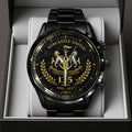 Newcastle United 135th Anniversary Black Stainless Steel Watch - TANTN24183