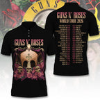 Guns N’ Roses Tour 2026 3D Apparel – TANTN24303