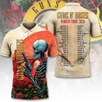 Guns N’ Roses Tour 2026 3D Apparel – TANTN24304