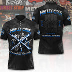 Mötley Crüe Tour 2026  3D Apparel – TANTN24356