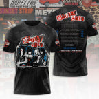 Mötley Crüe Tour 2026  3D Apparel – TANTN24357