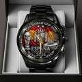 Spain National Team 2026 FIFA World Cup Champions Black Stainless Steel Watch - TANTN24397