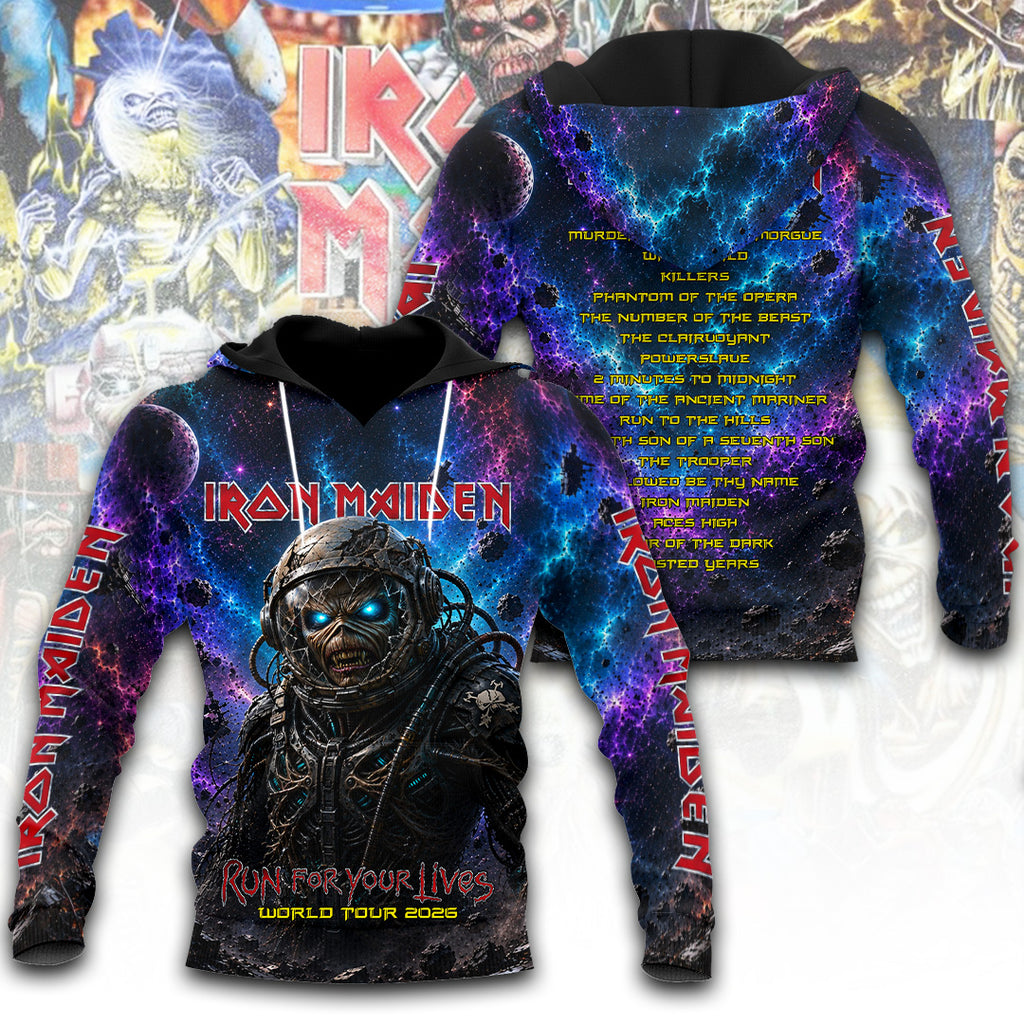 Iron Maiden Tour 2026 3D Apparel – TANTN24463