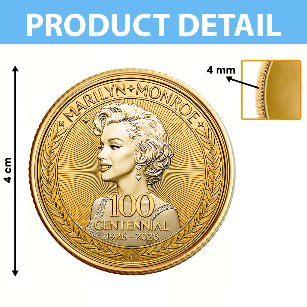 Marilyn Monroe 100th Anniversary Commemorative Coin – TANTN24509
