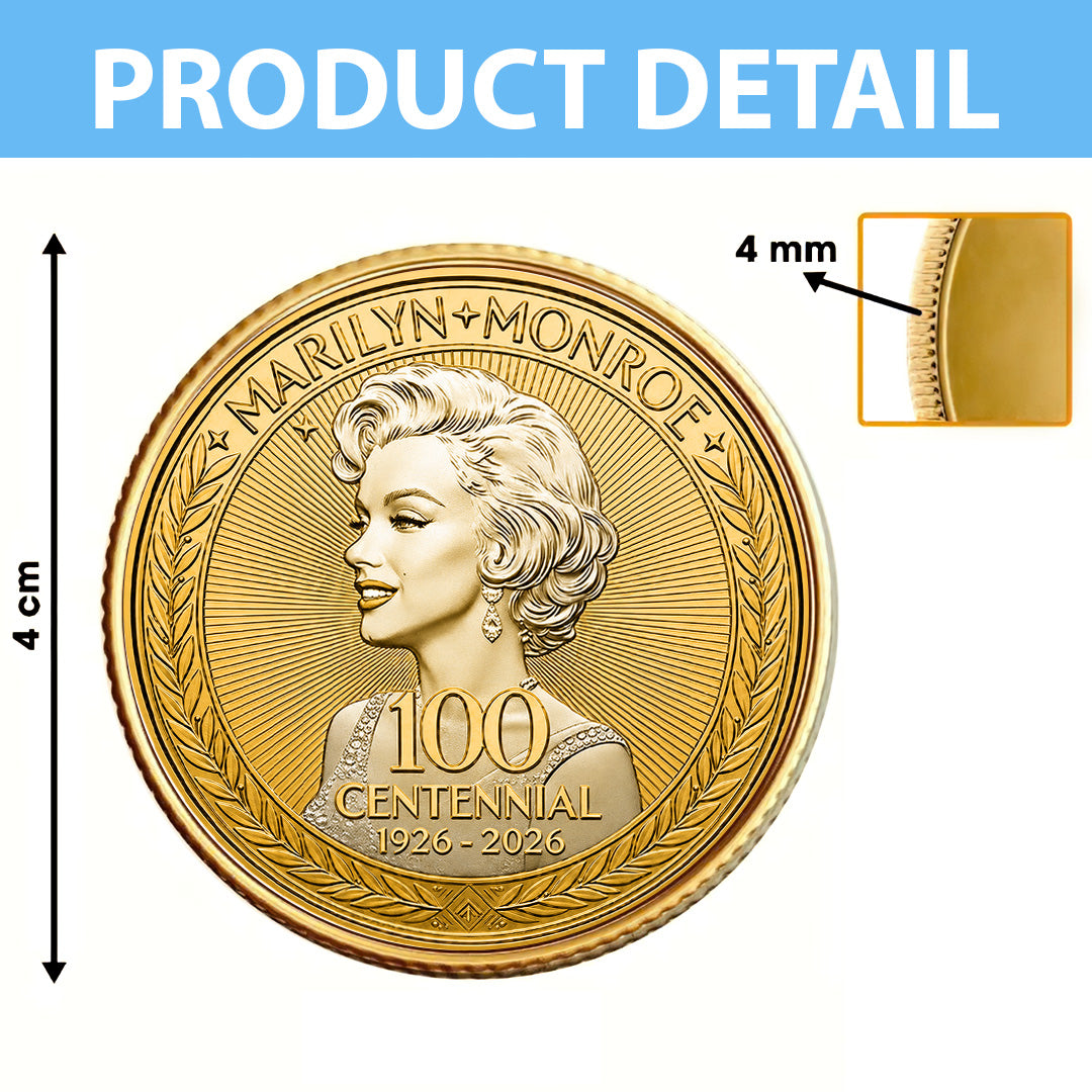 Marilyn Monroe 100th Anniversary Commemorative Coin – TANTN24509