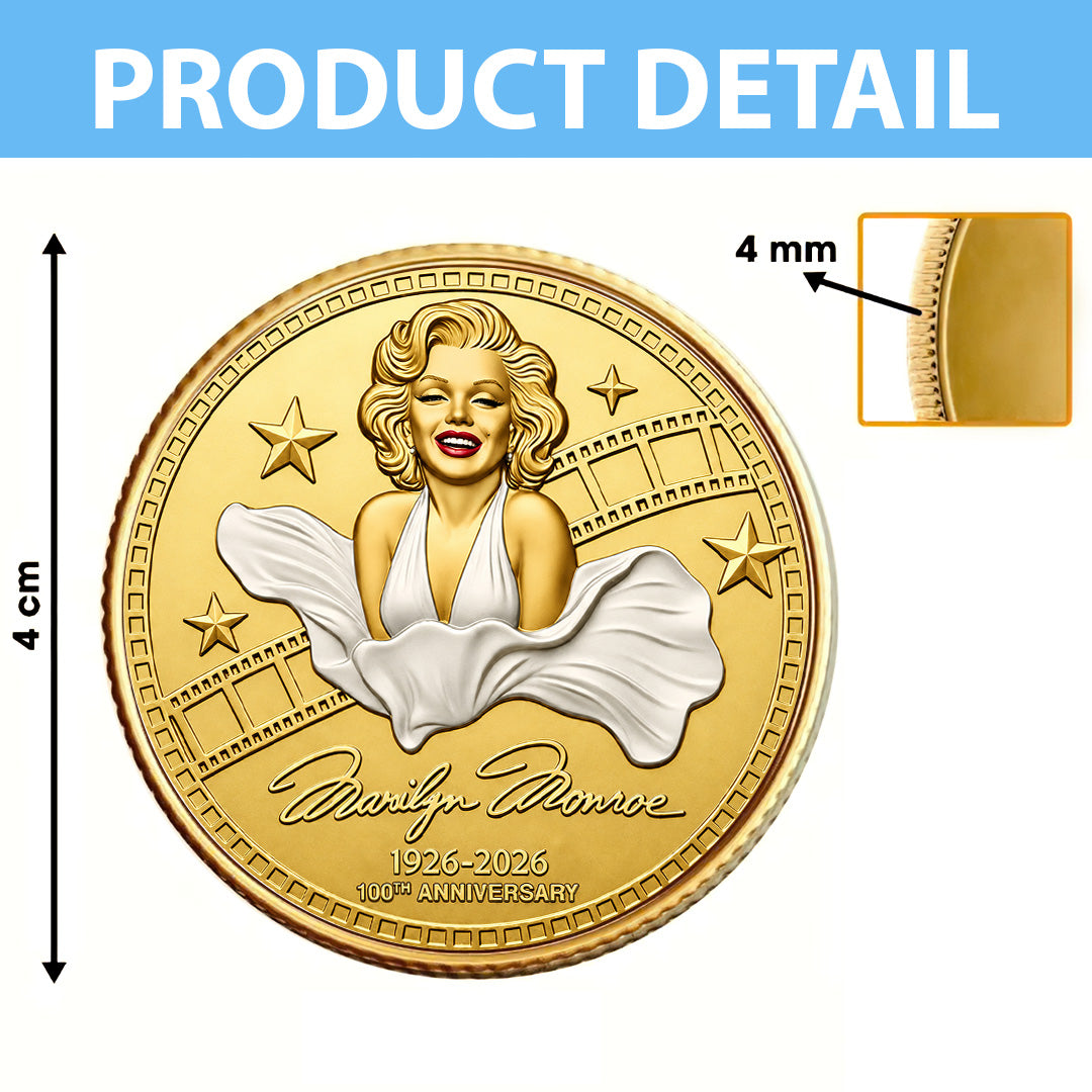 Marilyn Monroe 100th Anniversary Commemorative Coin – TANTN24512