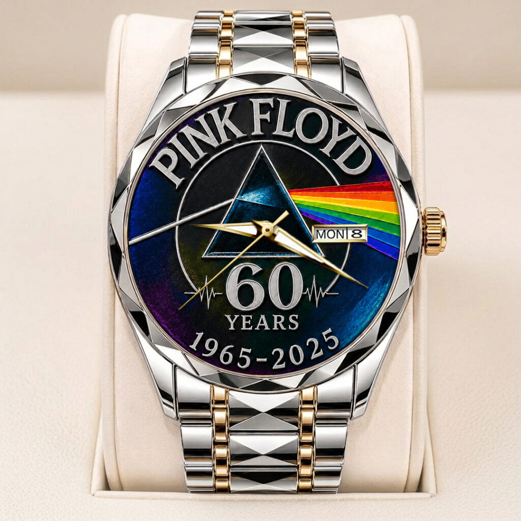 Pink Floyd 60th Anniversary Alloy Luxury Quartz Watch - TANTN24643