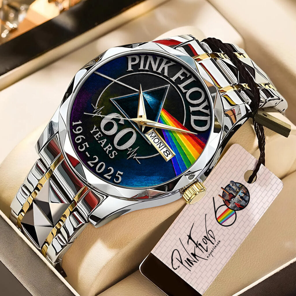 Pink Floyd 60th Anniversary Alloy Luxury Quartz Watch - TANTN24643