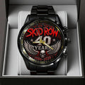 Skid Row 40th Anniversary Black Stainless Steel Watch - TANTN24659