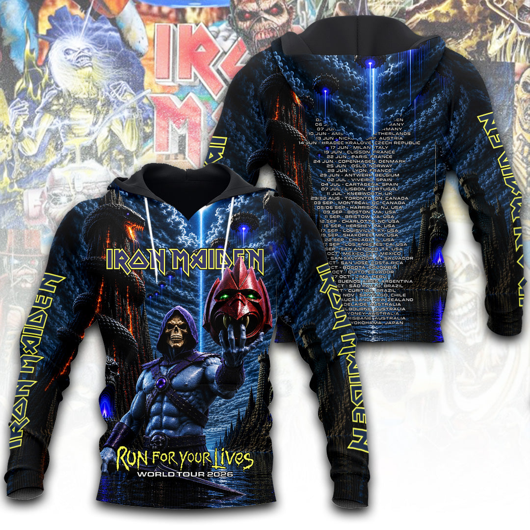 Iron Maiden Tour 2026 3D Apparel – TANTN24689