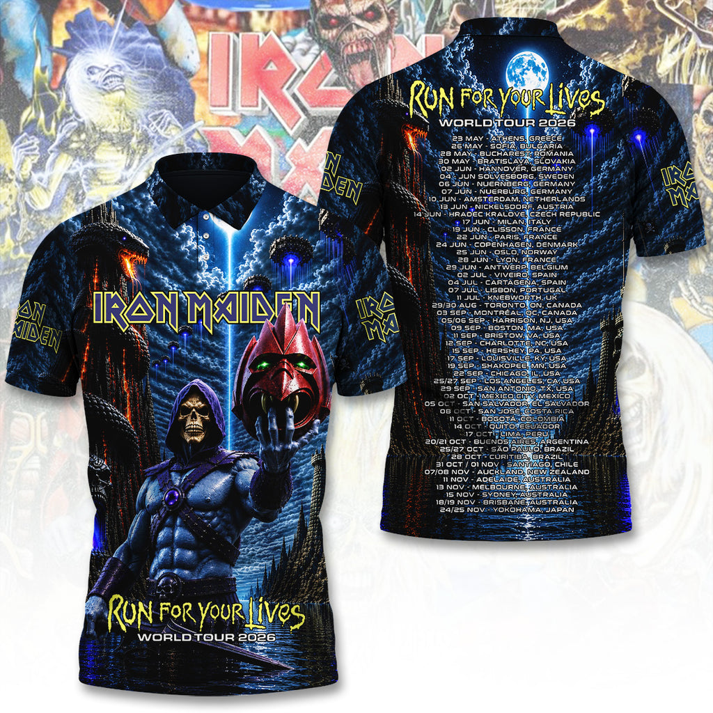 Iron Maiden Tour 2026 3D Apparel – TANTN24689