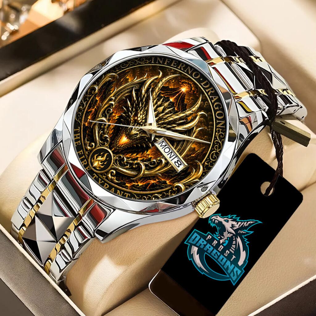 Frost Dragon Alloy Luxury Quartz Watch - TANTN24708