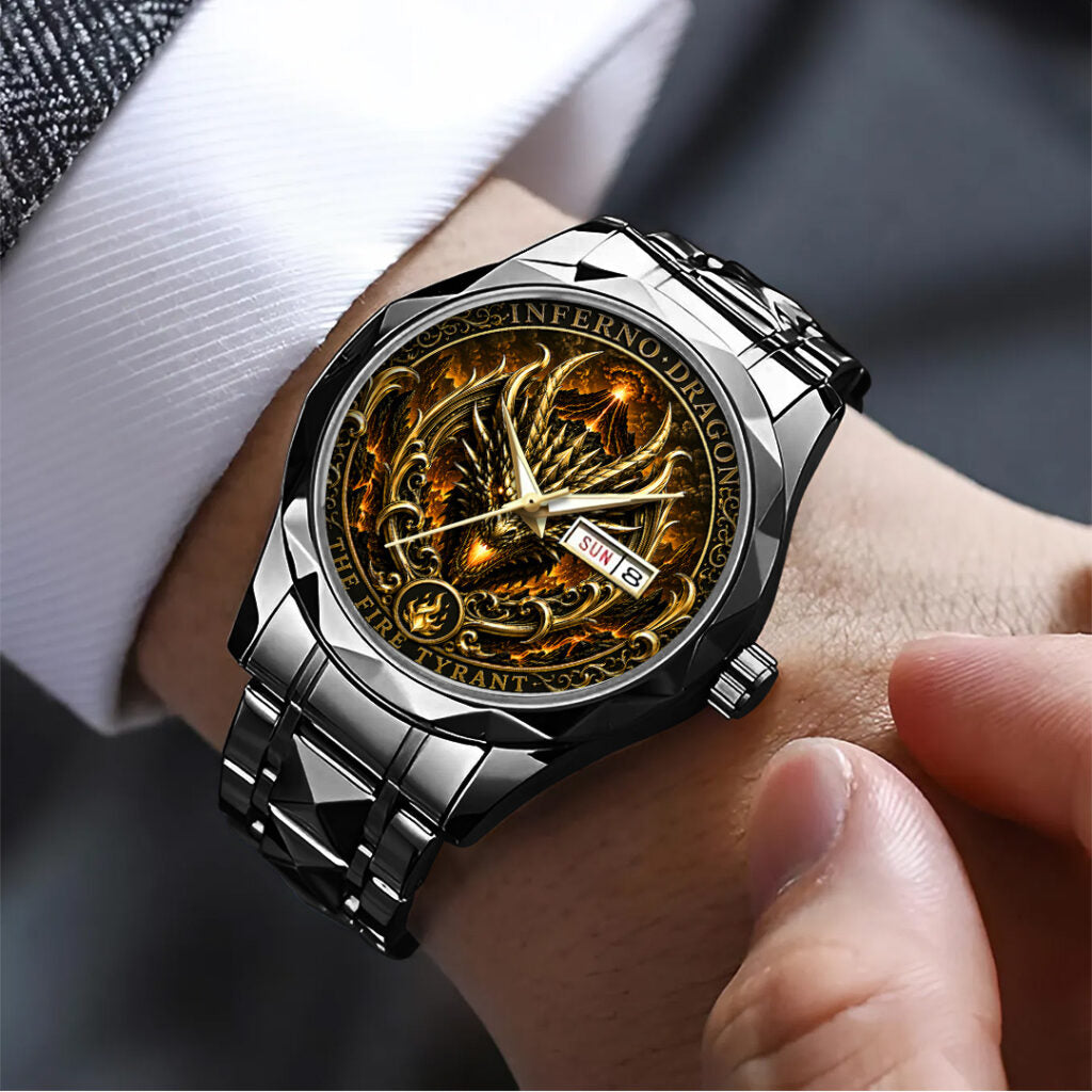 Frost Dragon Alloy Luxury Quartz Watch - TANTN24708